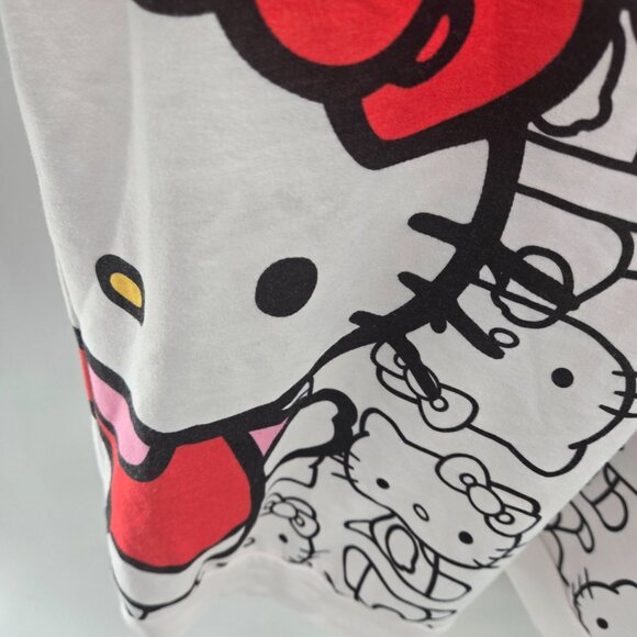 Shein X Hello Kitty 2021 White Sweatshirt 4XL - Picture 3 of 11